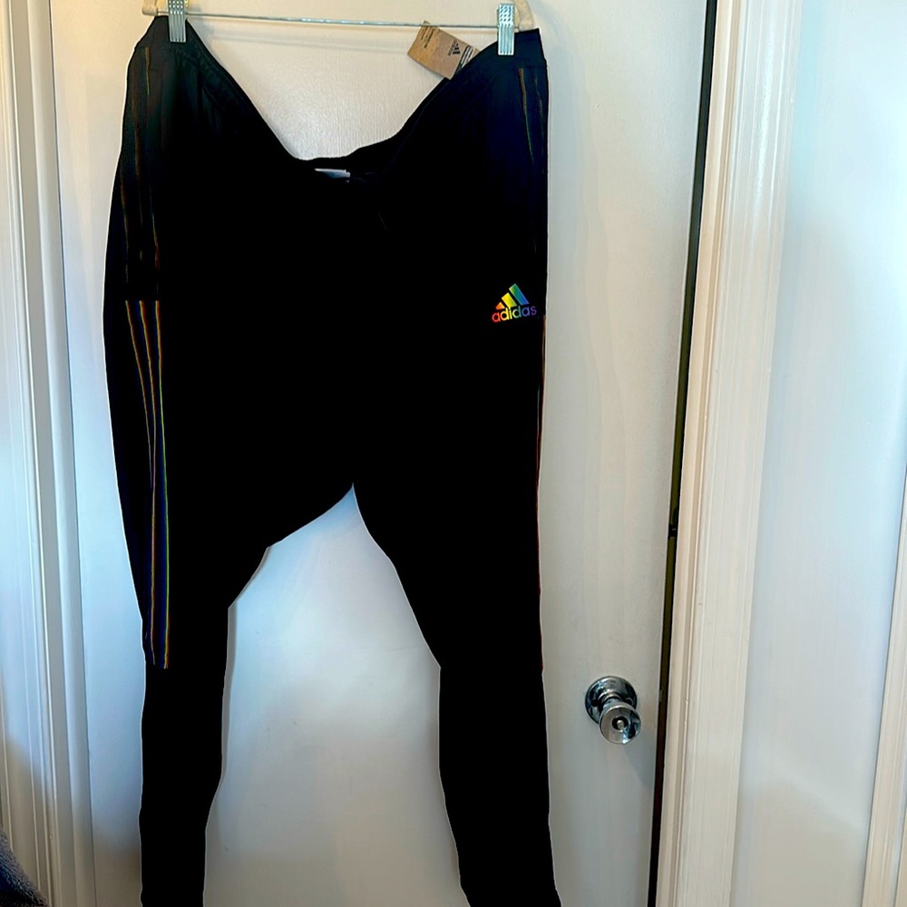 NWT plus size Adidas track pants